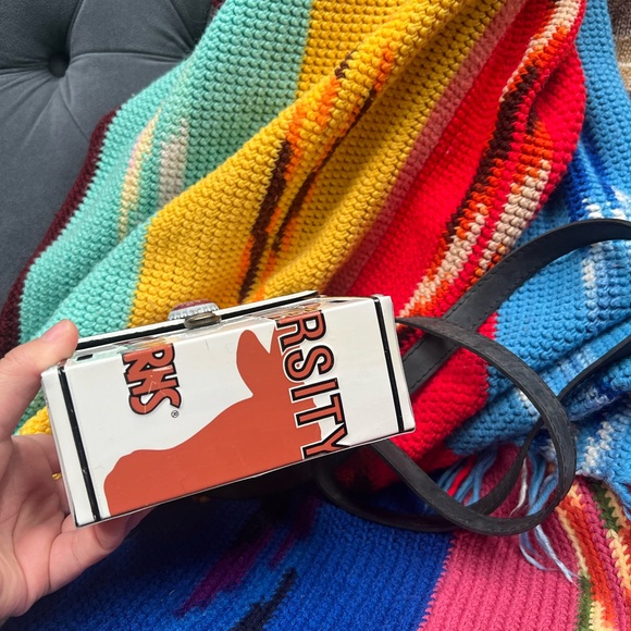 Vintage License Plate Purse | TEXAS LONGHORNS | UT FOOTBALL - Picture 3 of 6